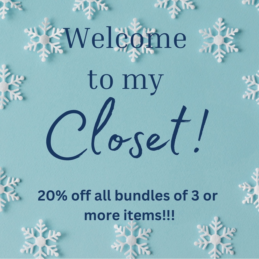 20% Off All Bundles of 3 or More Items!!!